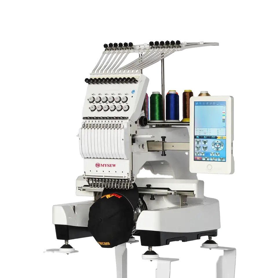 Embroidery Machine Computerized - Высокоскоростная промышленная компьютеризированная одноголовочная вышивальная машина