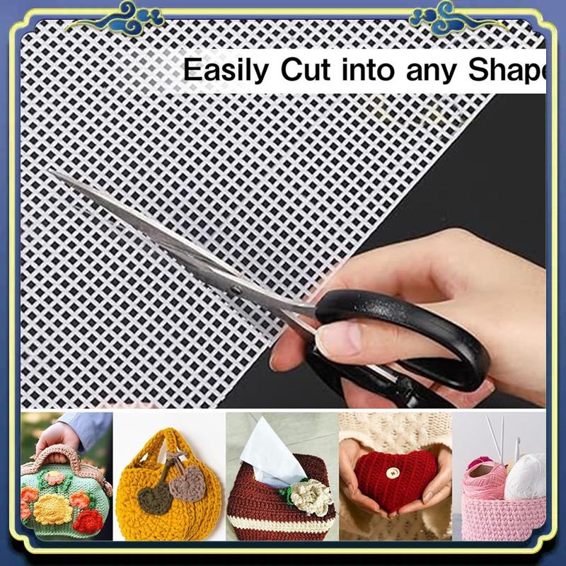 Embroidery Sheet - A56P-холщовые подушечки, 8 шт., белый прямоугольный