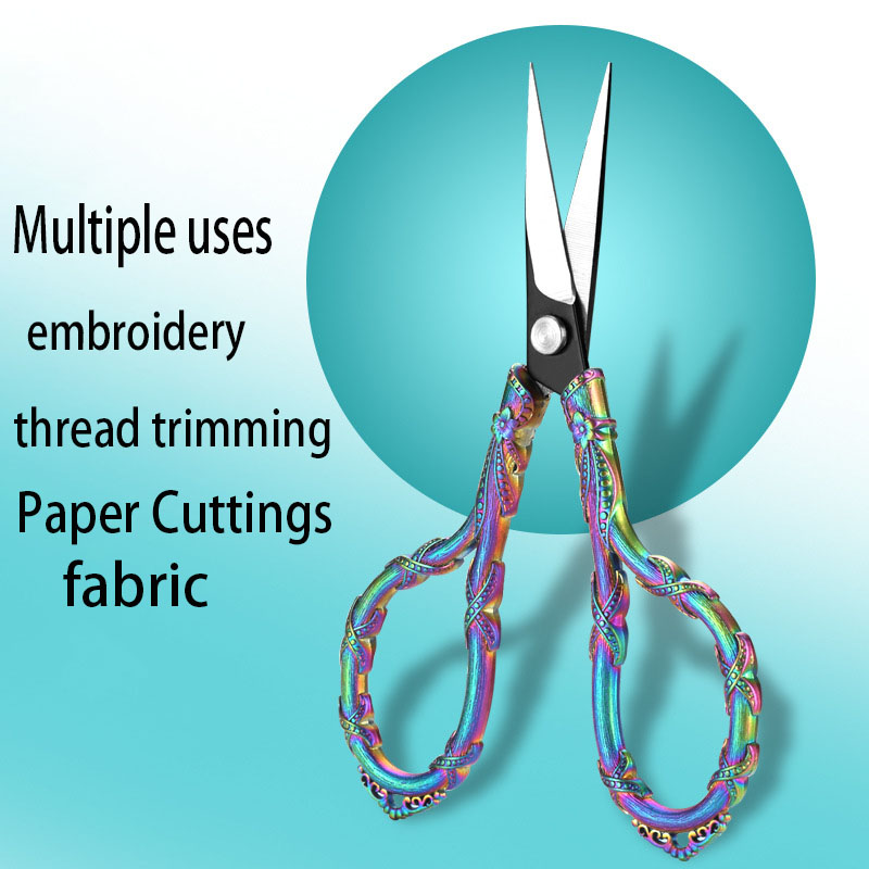 Embroidery Scissors Small - Новые винтажные ножницы из виноградной лозы,