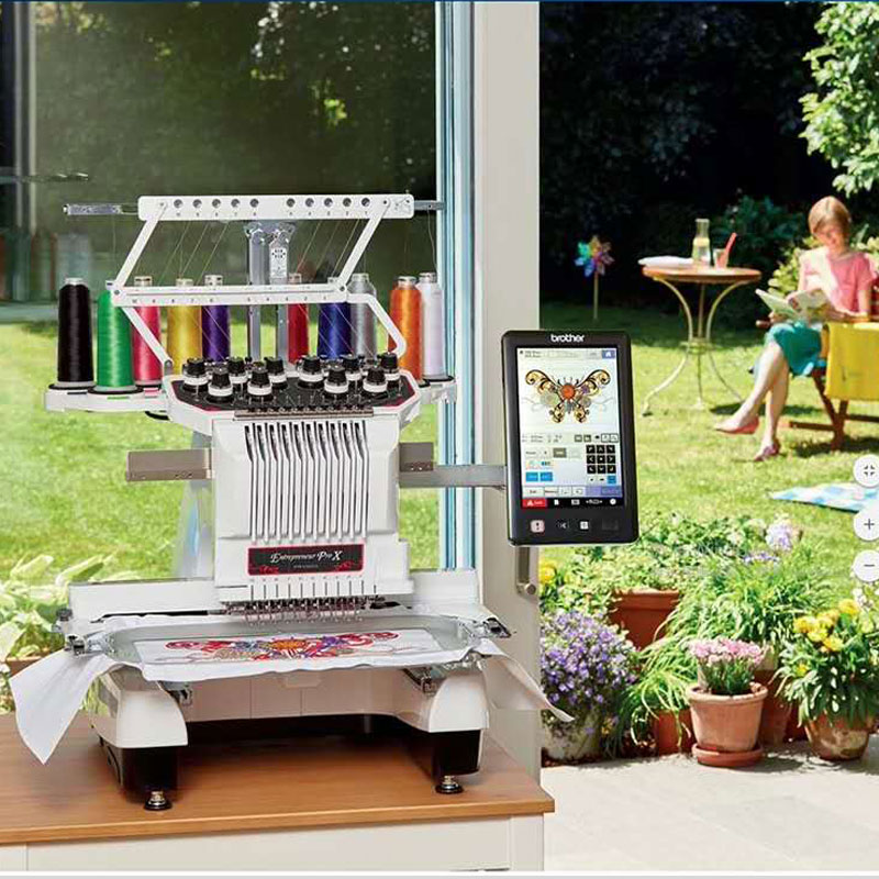 Embroidery Machine Computerized - Промышленная компьютеризированная автоматическая программируемая вышивальная машина