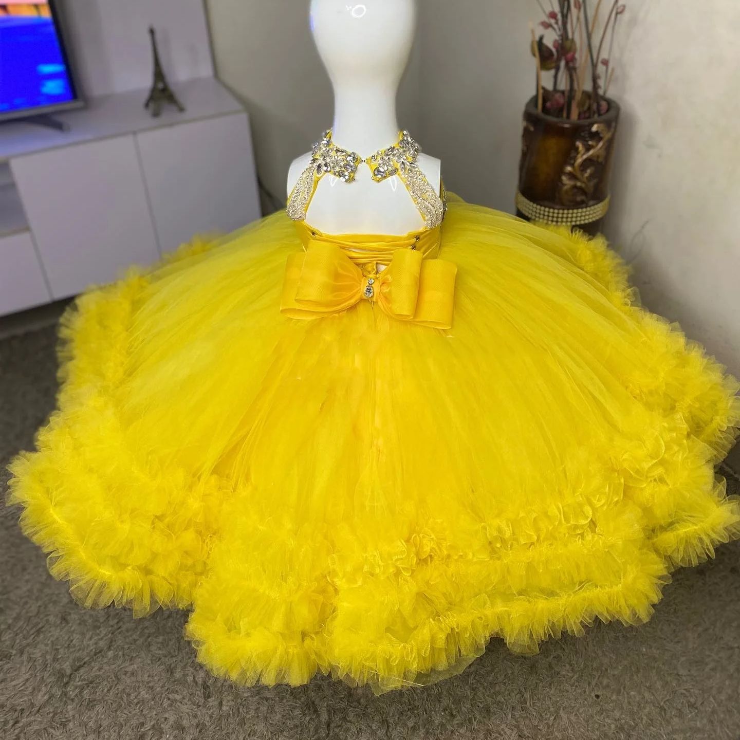 Великолепное желтое платье с ц – обзор и цена Embroidery Yellow Dress