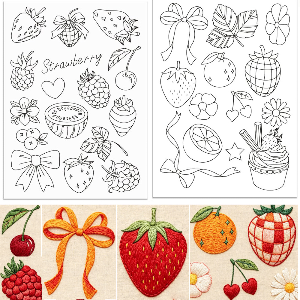 Предварительно напечатанная бу – обзор и цена Embroidery Sheet