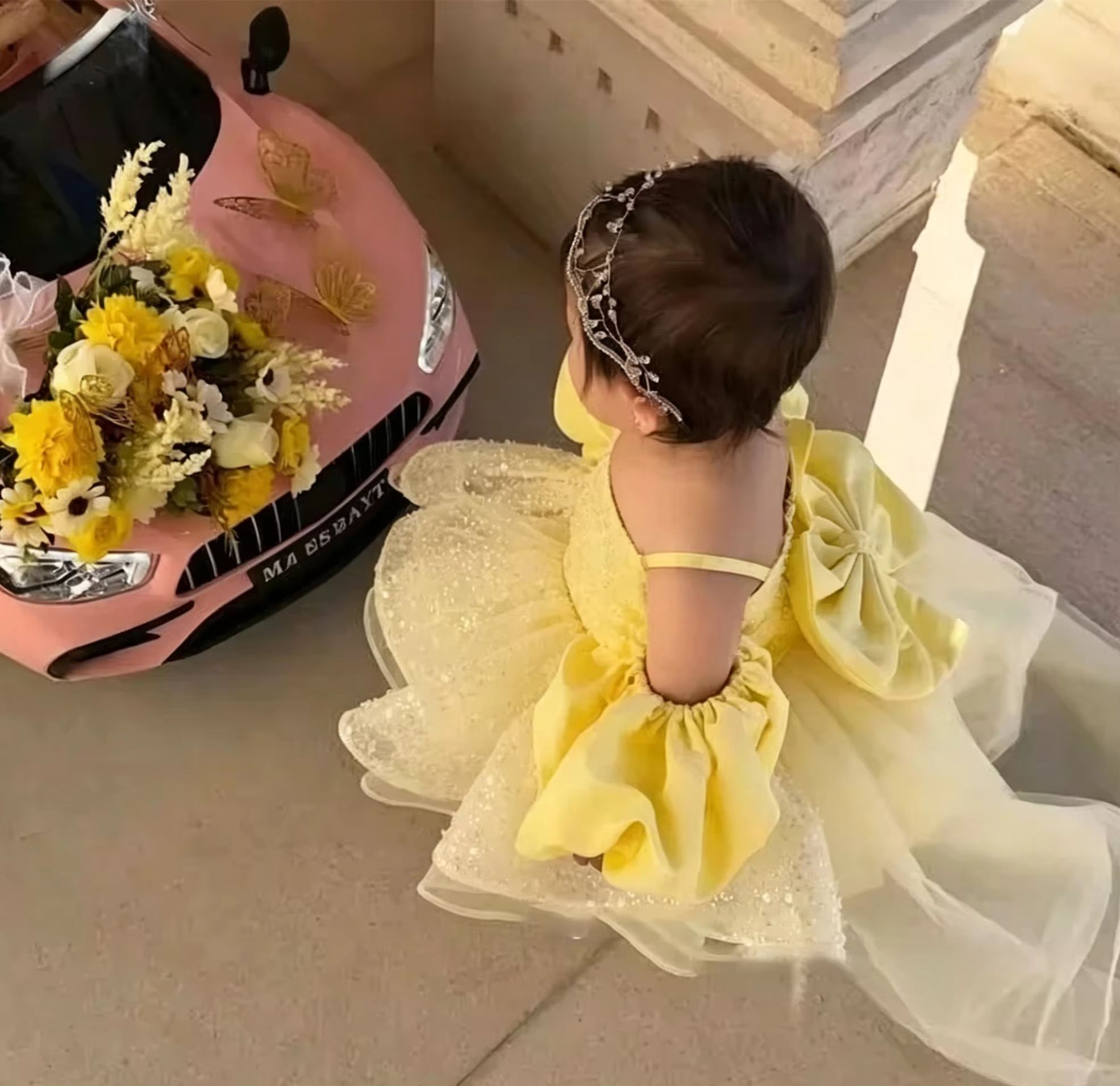 Милые желтые платья с цветочны – обзор и цена Embroidery Yellow Dress