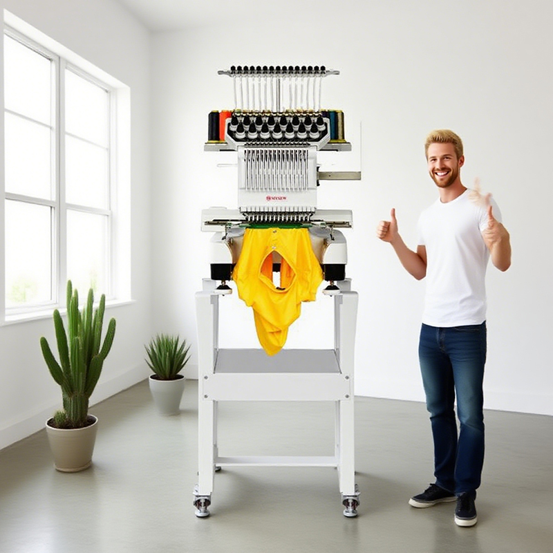 Вышивальная машина MYSEW MFS 1 – обзор и цена Embroidery Machine Computerized