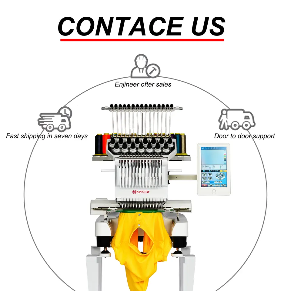 Вышивальная машина MYSEW MFS 1 – обзор и цена Embroidery Machine Computerized