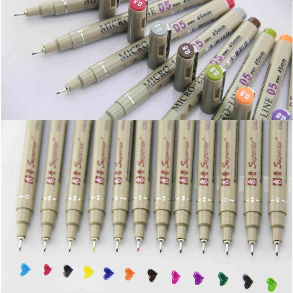 12 цветов, пористые ручки, диз – обзор и цена Copic Marker Sketch