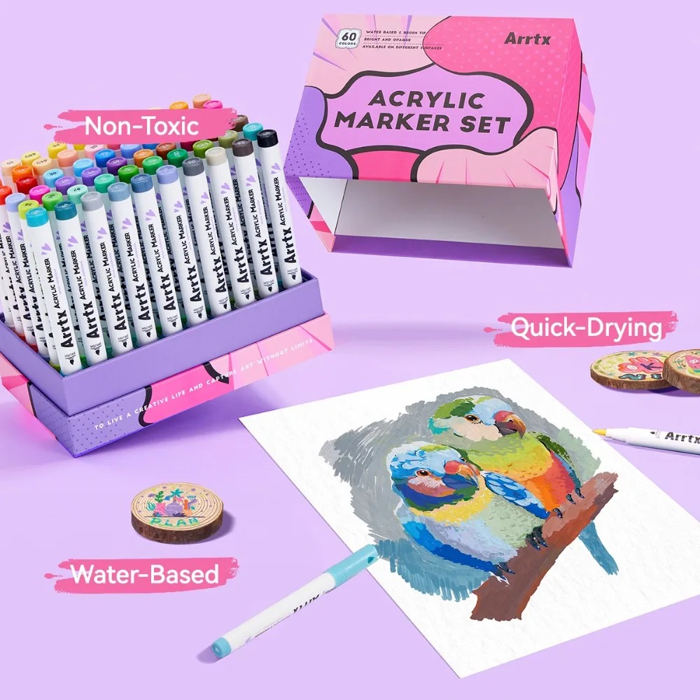 Акриловые маркеры Arrtx, ручки – обзор и цена Copic Marker Sketch