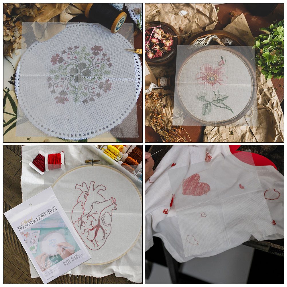 Набор из 8 водорастворимых тра – обзор и цена Embroidery Diy