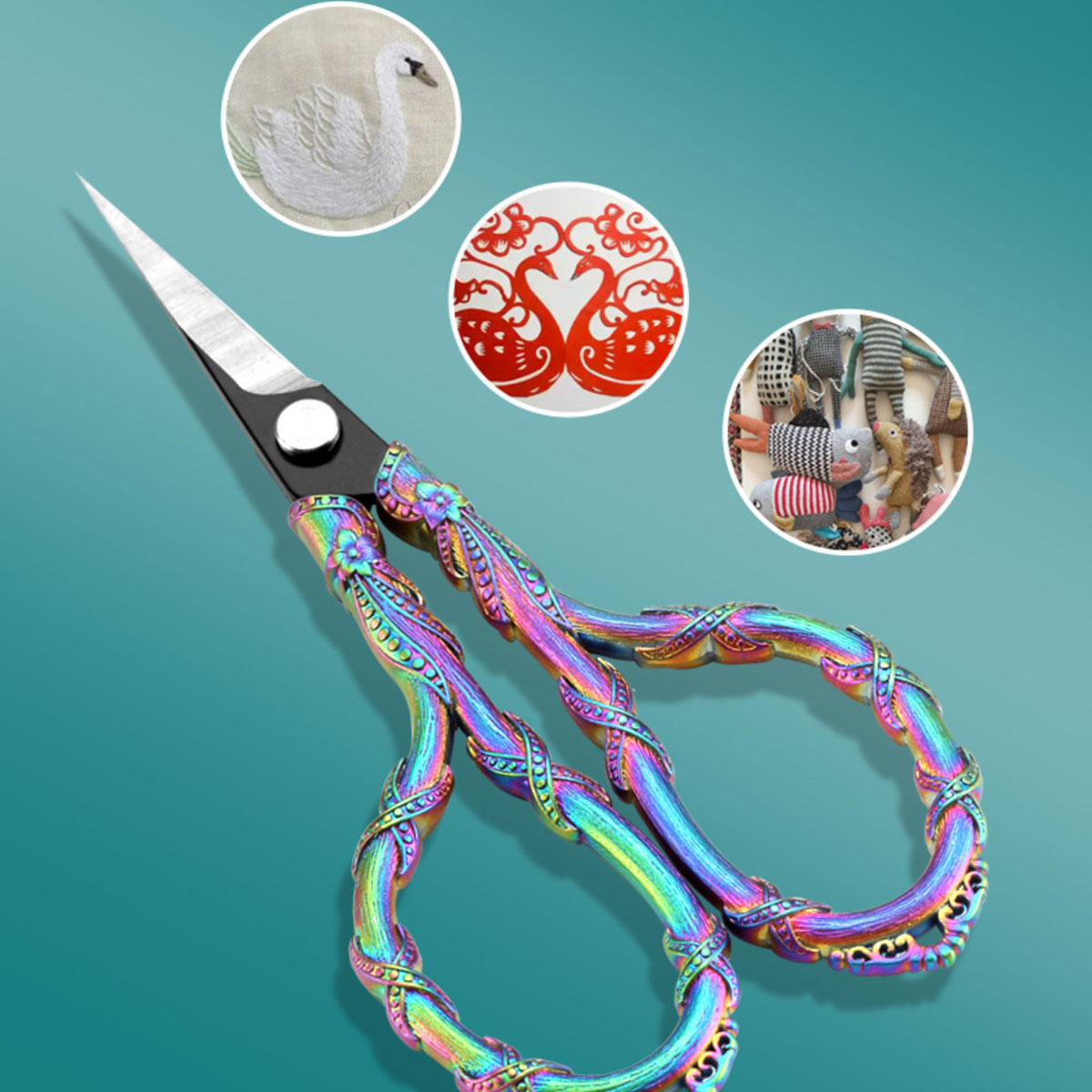 Новые винтажные ножницы из вин – обзор и цена Embroidery Scissors Small