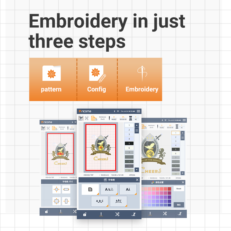 Простая в использовании бытова – обзор и цена Embroidery Machine Computerized