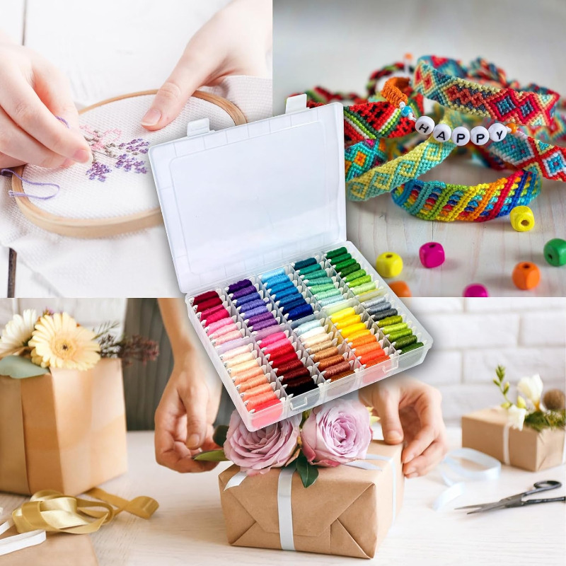Набор ниток для вышивания из 1 – обзор и цена Embroidery Diy